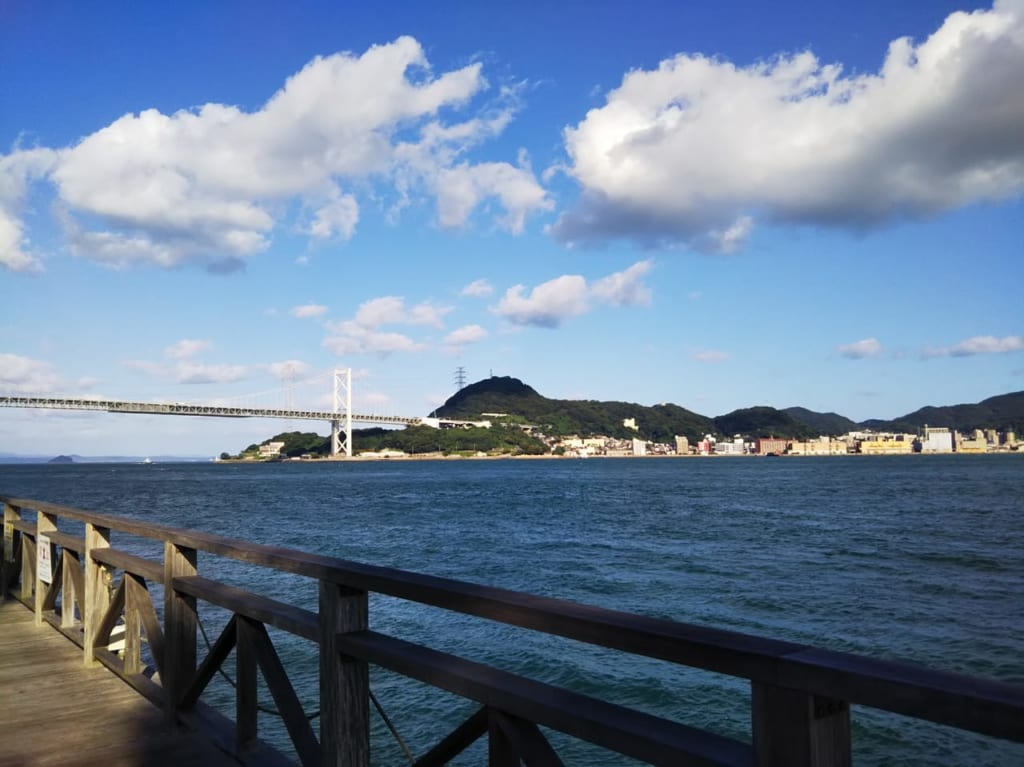 下関市の海と空